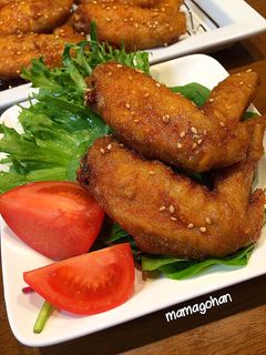 鶏手羽先の甘辛揚げ-レシピのメイン写真
