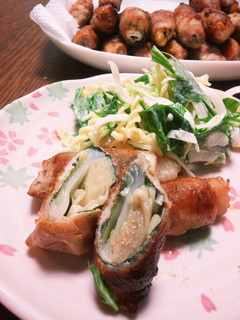豚の切り落とし肉で野菜巻き-レシピのメイン写真