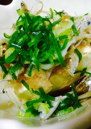 シラスとみぞれの冷奴-レシピのメイン写真