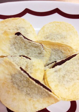 レンジで1分☆ポテチョコサンド-レシピのメイン写真