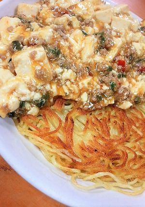 おうちで！麻婆カレー焼きそば♡-レシピのメイン写真
