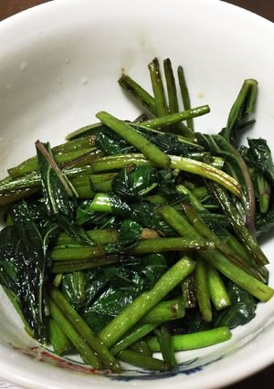 野菜の王様♡翠王のにんにく炒め-レシピのメイン写真