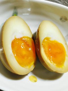 簡単!美味しい半熟煮たまご(≧∇≦)-レシピのメイン写真