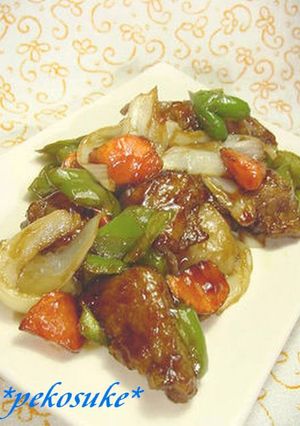 今夜は肉無し♪おから蒟蒻ｄｅ黒酢酢豚風✿-レシピのメイン写真