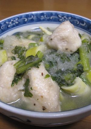 あっさり四方竹と鶏のみぞれ煮-レシピのメイン写真