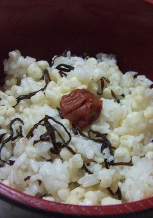 たぬき塩こんぶご飯-レシピのメイン写真