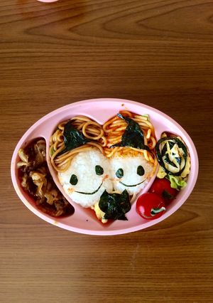 簡単♪キャラ弁♪ハロウィン♪魔女♪-レシピのメイン写真