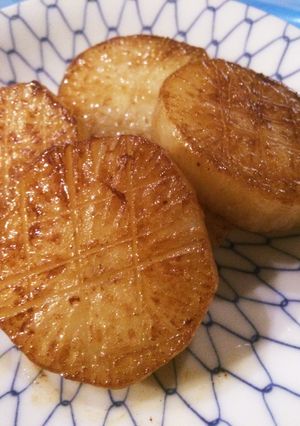 簡単！香り豊かな大根ステーキ-レシピのメイン写真