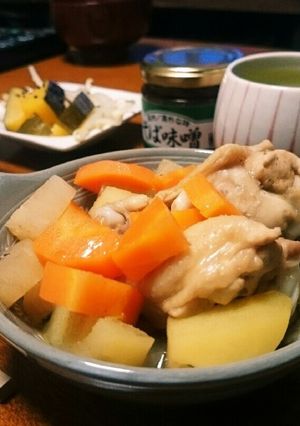 手羽元の煮物(^○^)-レシピのメイン写真