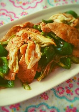 食欲全開！ホイコーロー-レシピのメイン写真