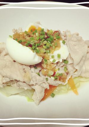 豚しゃぶ温野菜-レシピのメイン写真