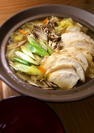 八戸の郷土料理 せんべい汁-レシピのメイン写真