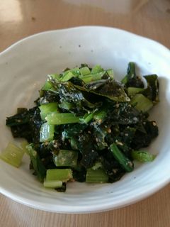 小松菜のごま味噌和え-レシピのメイン写真