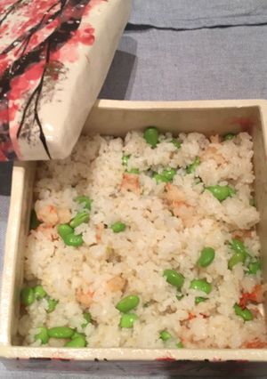 ★シンプルなエビと枝豆の混ぜご飯-レシピのメイン写真