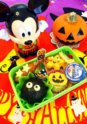 簡単可愛い☆ハロウィン弁当☆-レシピのメイン写真