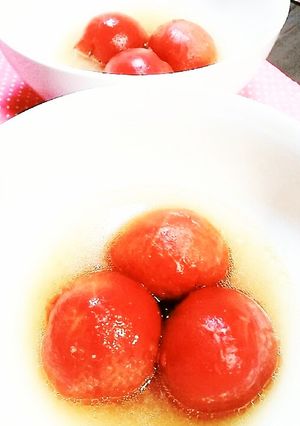 肉詰めトマト♡おでん煮風～♪-レシピのメイン写真