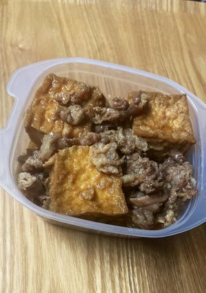 厚揚げ豆腐と豚肉煮-レシピのメイン写真