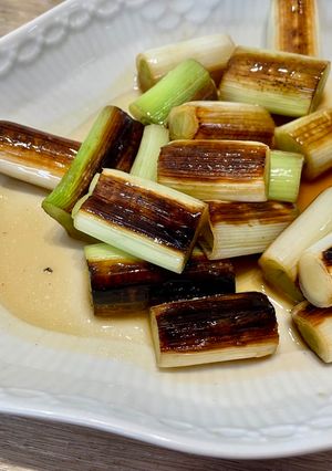 焼き長ネギのポン酢かけ-レシピのメイン写真