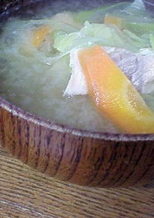 ☆野菜たっぷり！水煮缶の味噌汁☆-レシピのメイン写真