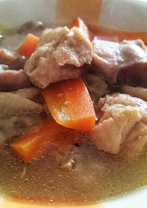 にんじんとしめじのチキンスープ♪-レシピのメイン写真