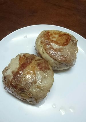 簡単！糖質オフ！肉巻きチーズinがんも-レシピのメイン写真