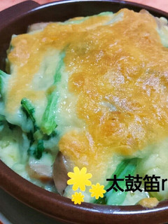 かぶ&マロニー♪豆乳グラタン-レシピのメイン写真