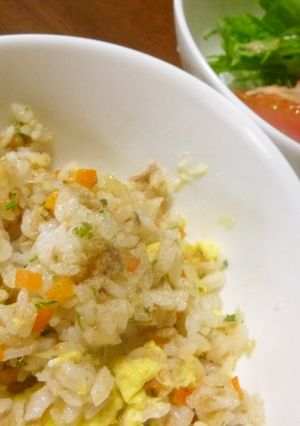 【幼児食】野菜たっぷりツナチャーハン-レシピのメイン写真