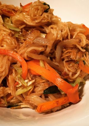 そうめんで焼きビーフン-レシピのメイン写真