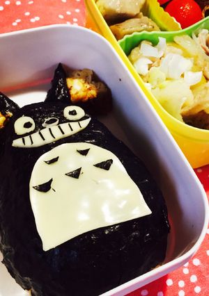 簡単！キャラ弁！トトロ♡ジブリ♡-レシピのメイン写真