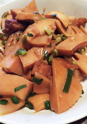 旨味たっぷり 筍と野菜(丸天)煮物-レシピのメイン写真