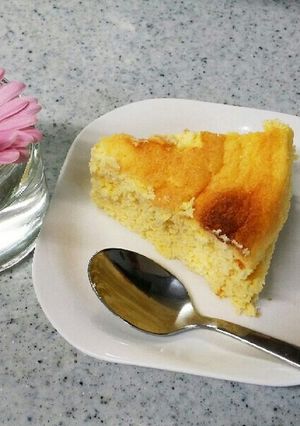 糖質制限のチーズスフレケーキ♪-レシピのメイン写真