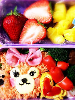 シェリーメイ♡キャラ弁-レシピのメイン写真