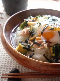 ささっとツナたま茶漬け~♪-レシピのメイン写真