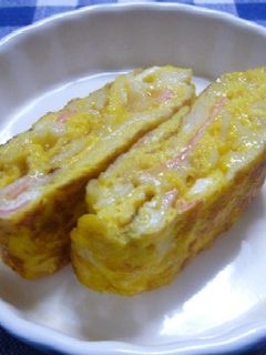 お弁当に♪カニカマ卵焼き-レシピのメイン写真