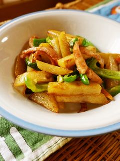 お弁当にも!じゃがいものカレーきんぴら-レシピのメイン写真