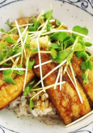 甘だれ♡さんまの蒲焼き♡丼-レシピのメイン写真
