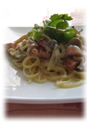 柚子コショウ風味のクリームパスタ-レシピのメイン写真