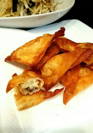 おからワンタン揚げ☆卯の花リメイク料理-レシピのメイン写真