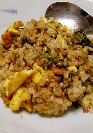 高菜チャーハン-レシピのメイン写真