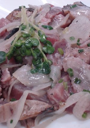 カツオとマグロのカルパッチョ-レシピのメイン写真