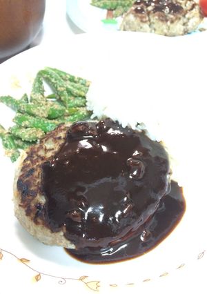 簡単！ハンバーグ風-レシピのメイン写真