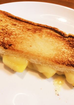フライパンでりんごホットサンド-レシピのメイン写真