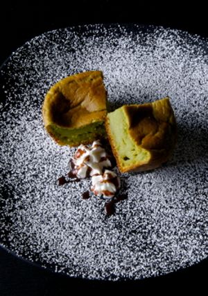 そのまま簡単混ぜるだけ!抹茶の豆腐ケーキ-レシピのメイン写真