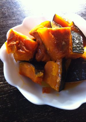 しっとり甘めなかぼちゃの煮物-レシピのメイン写真