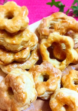 デニッシュ☆焼きプリン入り-レシピのメイン写真