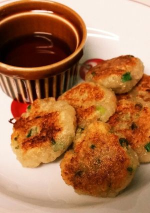 もちもちれんこんのお焼き-レシピのメイン写真