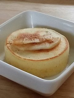 セリアの型で作る、りんごのホットケーキ-レシピのメイン写真