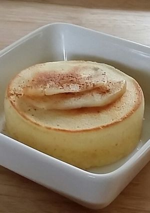 セリアの型で作る、りんごのホットケーキ-レシピのメイン写真