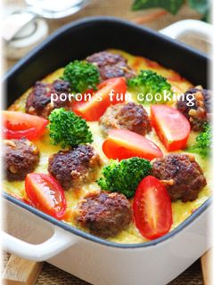 スパイシーミートボールのカレードリア-レシピのメイン写真