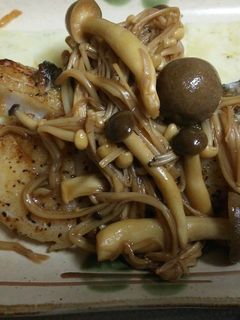 鱈ムニエル マッシュポテト キノコソース-レシピのメイン写真